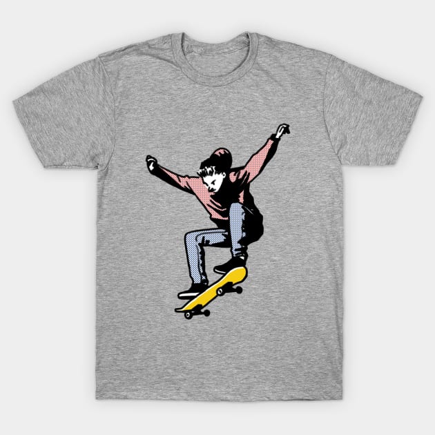 skateboarder T-Shirt by COOLKJS0